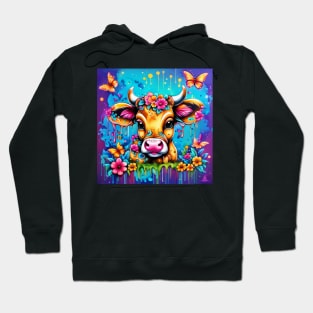 VIBRANT VISIONS (BABY COW) Hoodie